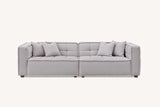 Murray 4 Seater Sofa in Putty Boucle Fabric