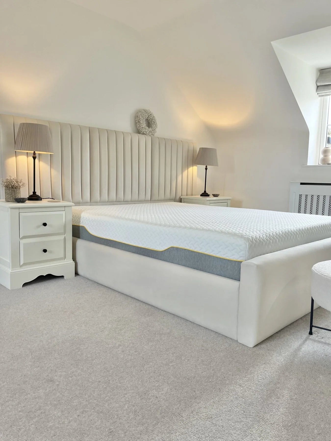 Fitzroy Wide Headboard Bed