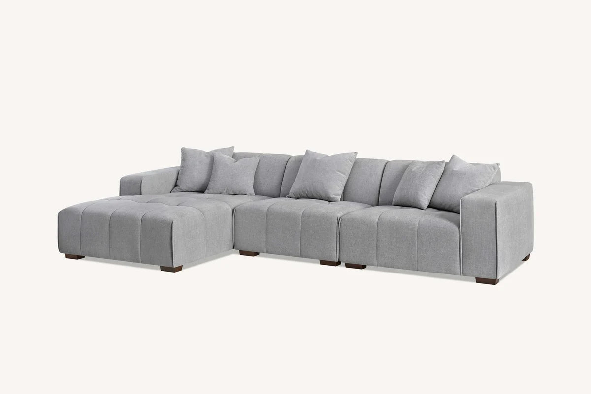 Leanord Sofa in Cloudy Grey Boucle