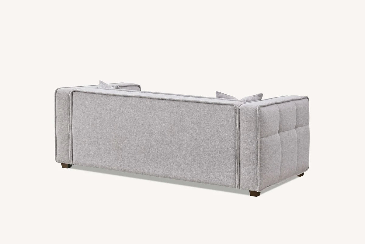 Murray 3 Seater Sofa in Putty Boucle Fabric