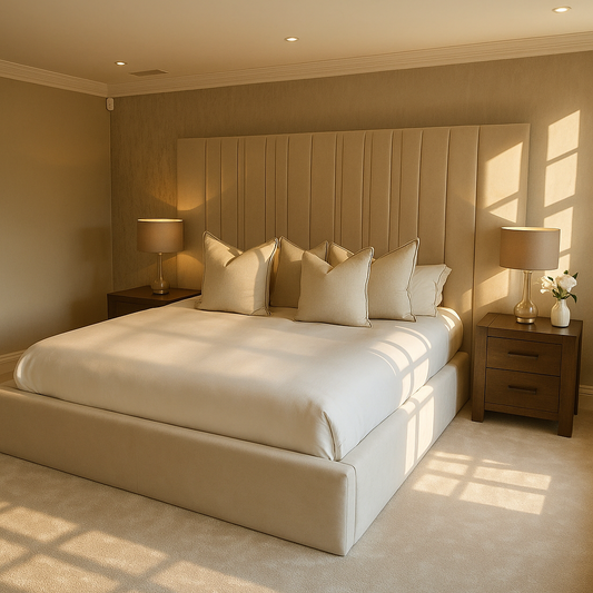 Château Wide Panelled Bedframe