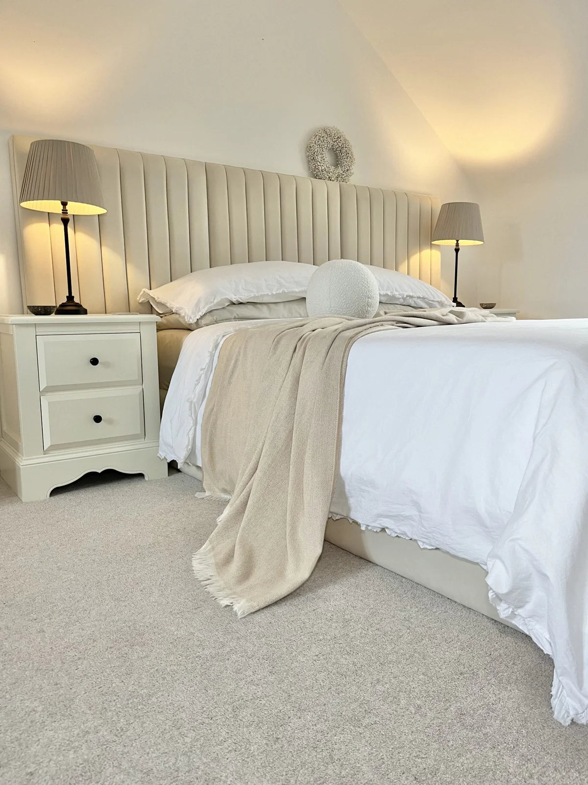 Fitzroy Wide Headboard Bed