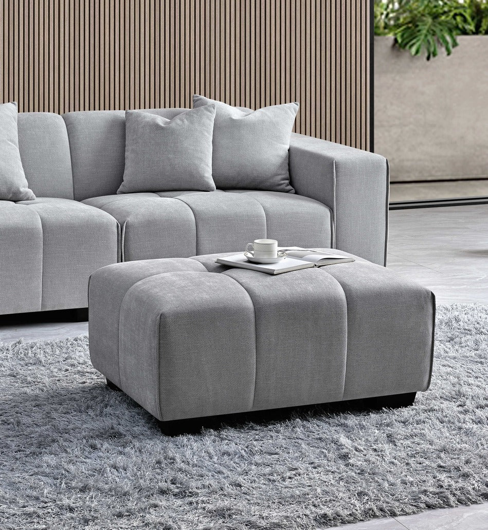 Leanord Sofa in Cloudy Grey Boucle