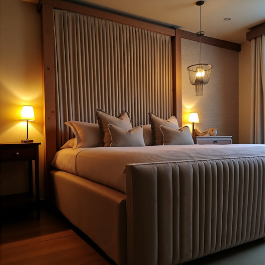 The Elysian Luxe Panelled Bedframe