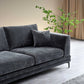 Lenox 2 Seater Sofa in Rust Velvet