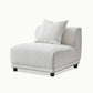 Lottie Right Corner Sofa in Polar Boucle