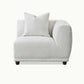 Lottie Right Corner Sofa in Polar Boucle