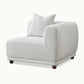 Lottie Right Corner Sofa in Polar Boucle
