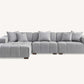 Leanord Sofa in Cloudy Grey Boucle
