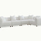 Lottie Right Corner Sofa in Polar Boucle