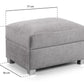 Mayfair Scatterback Footstool