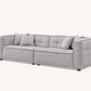 Murray 4 Seater Sofa in Putty Boucle Fabric