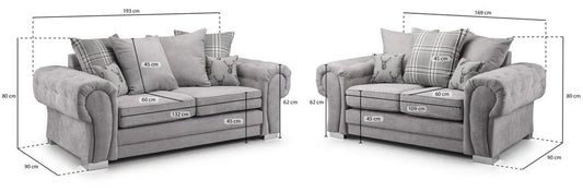 Mayfair Scatterback 3+2 Set Sofa