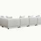 Lottie Right Corner Sofa in Polar Boucle