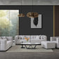 Murray Armchair in Putty Boucle Fabric
