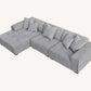 Leanord Sofa in Cloudy Grey Boucle