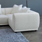Lottie Right Corner Sofa in Polar Boucle
