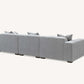 Leanord Sofa in Cloudy Grey Boucle