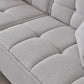 Murray 3 Seater Sofa in Putty Boucle Fabric