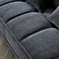 Gramercy 2 Seater Sofa in Steel Velvet