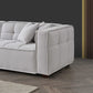 Murray 4 Seater Sofa in Putty Boucle Fabric