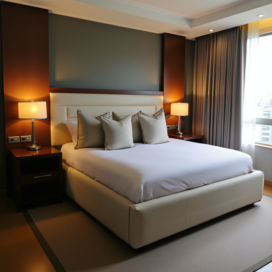 Château Wide Panelled Bedframe